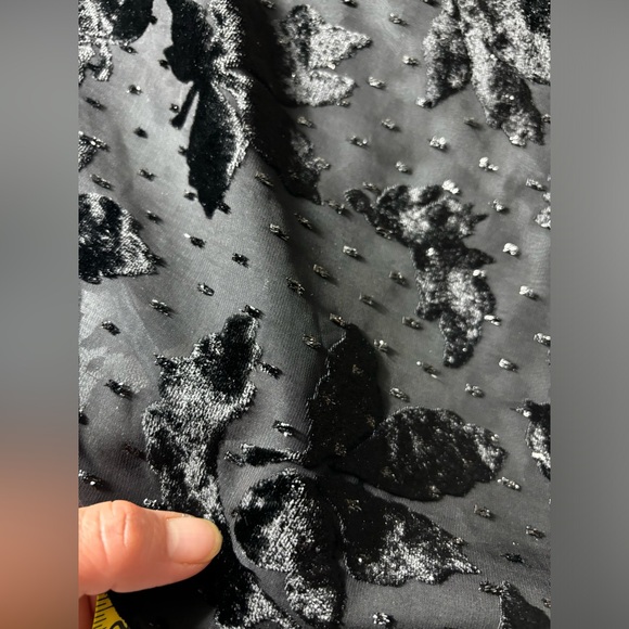 Fantasies by Morgan Taylor Sexy Nightgown lace velvet size S - Picture 10 of 16